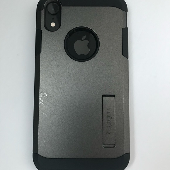 Spigen Tough Armor Works with Apple iPhone XR Case (2018) - Gunmetal - Picture 9 of 10
